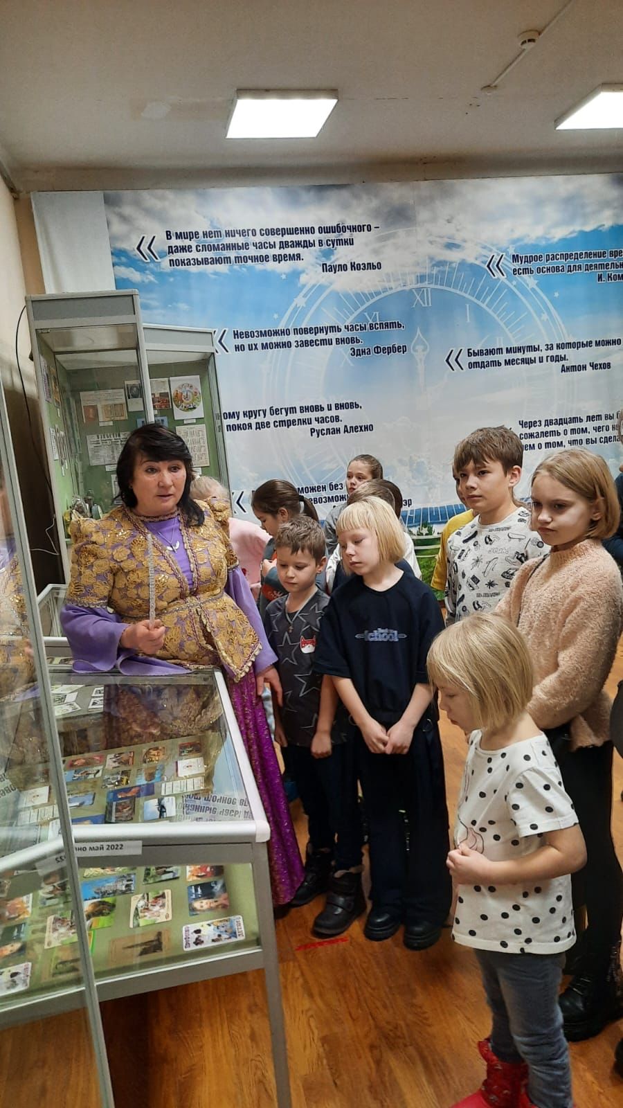 Каникулы с пользой: лаишевские школьники побывали в музее