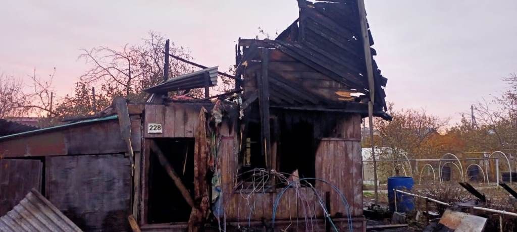 Этой ночью в Лаишевском районе при пожаре погиб человек