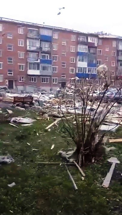 Ураган в Сибири унес несколько жизней