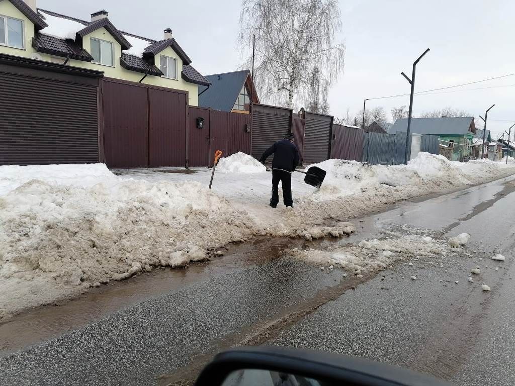 Можно ли наказать за снег, выброшенный на дорогу?