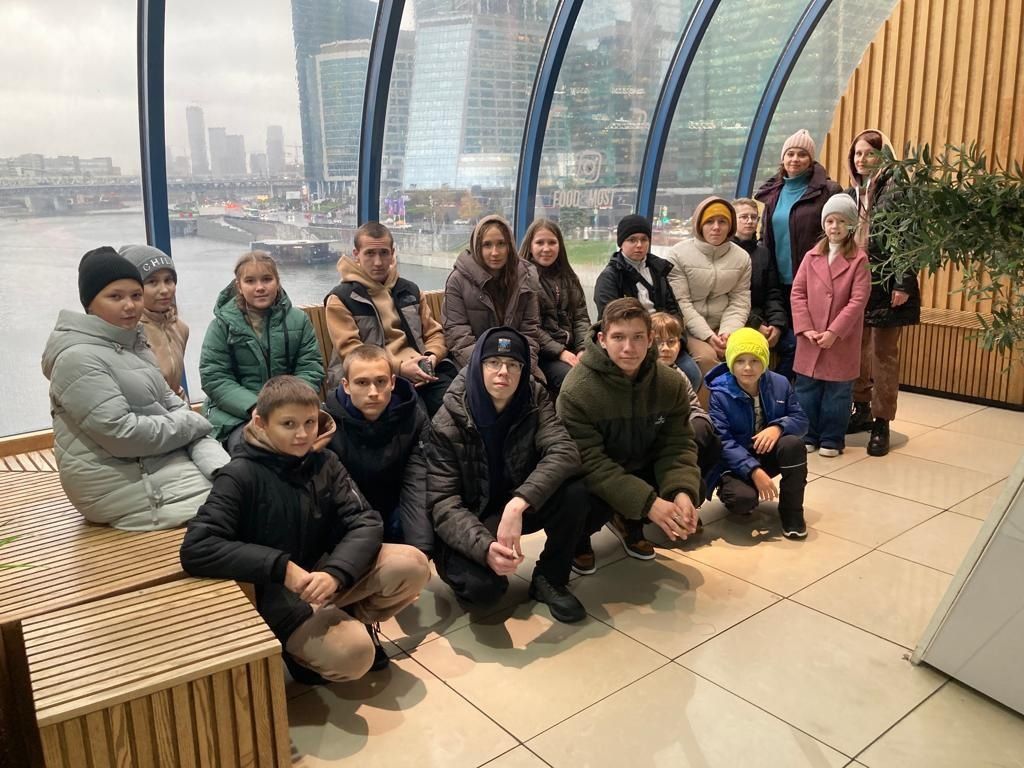 Учащиеся Нармонской школы Лаишевского района посетили Москву во время каникул