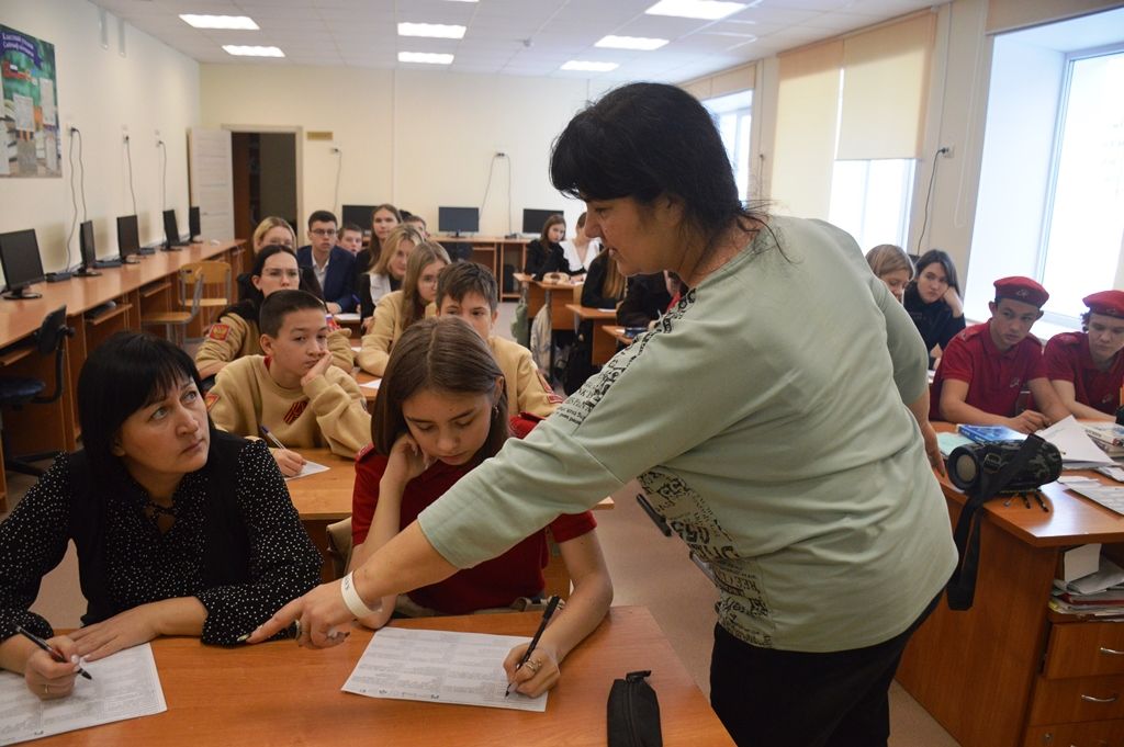 В Лаишево писали «Тест Победы»