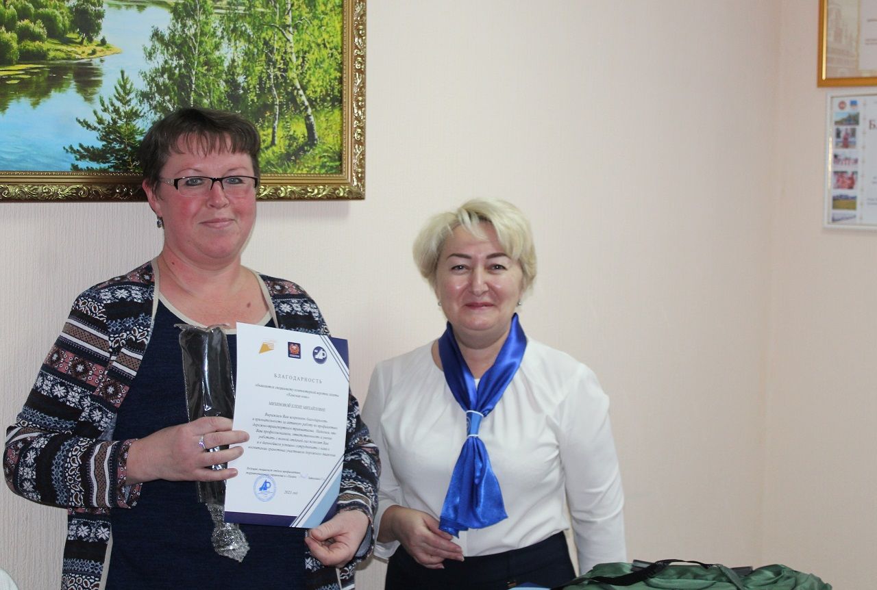 Сотрудники редакции газеты Лаишевского района получили награды от ГБУ «БДД»