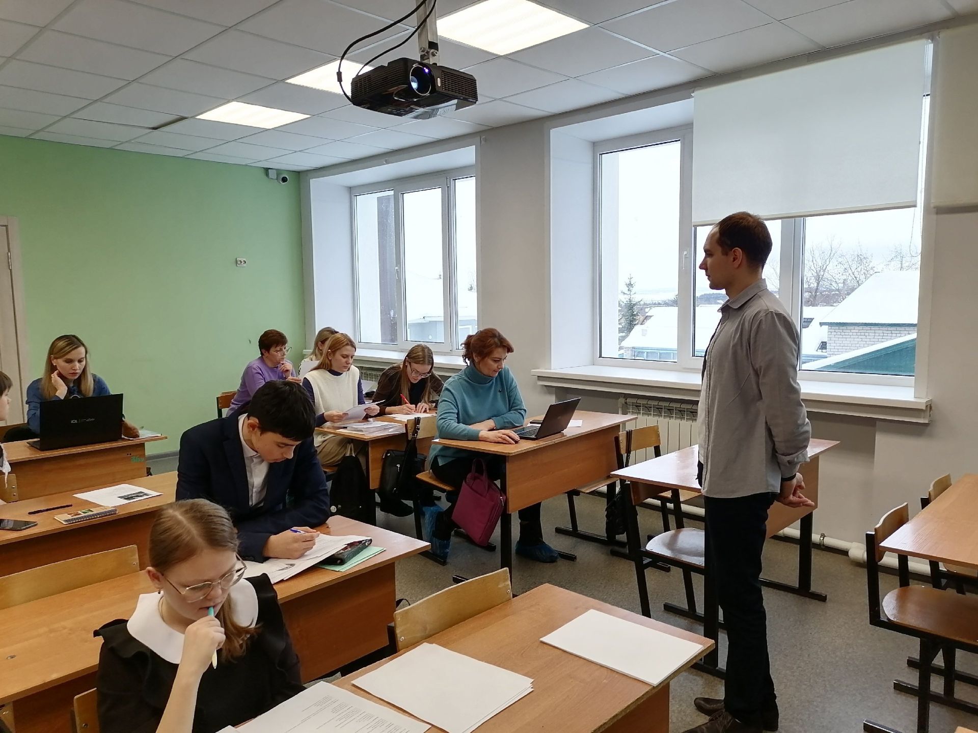 Лаишевские школьники готовятся к олимпиаде по истории