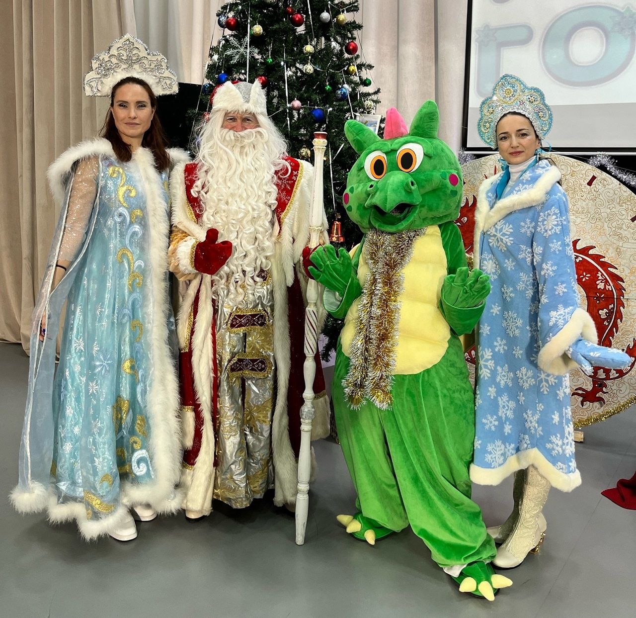 В Лаишевском районе проводят оригинальные новогодние мероприятия