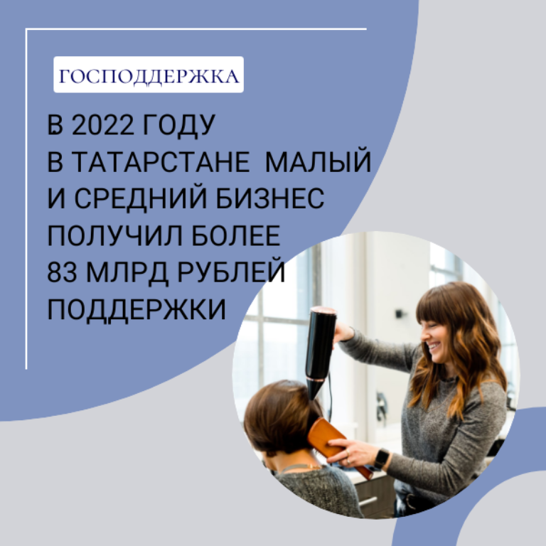 В прошлом году по нацпроекту татарстанские предприниматели получили 83 млрд рублей поддержки