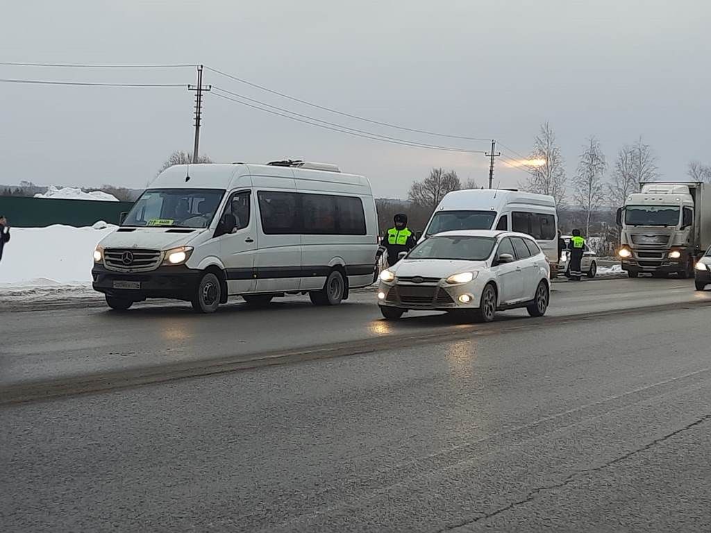 Сегодня около 30 водителей привлекли к ответственности в Лаишевском районе