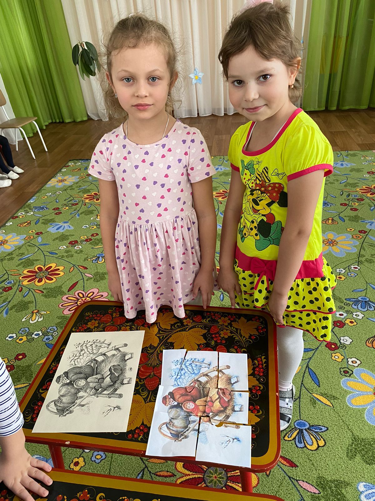 Лаишевские дошкольники учились добру вместе с героями сказок Ушинского