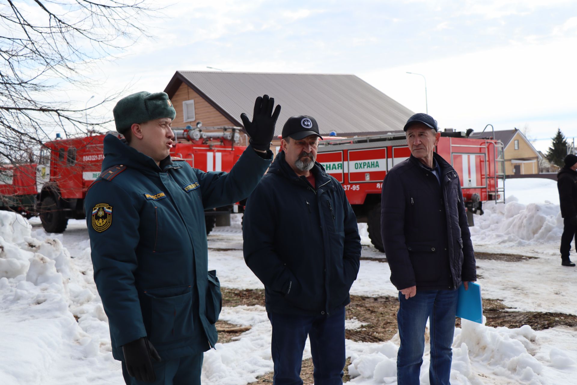 В Лаишевском районе прошли Всероссийские учения по ликвидации лесных пожаров