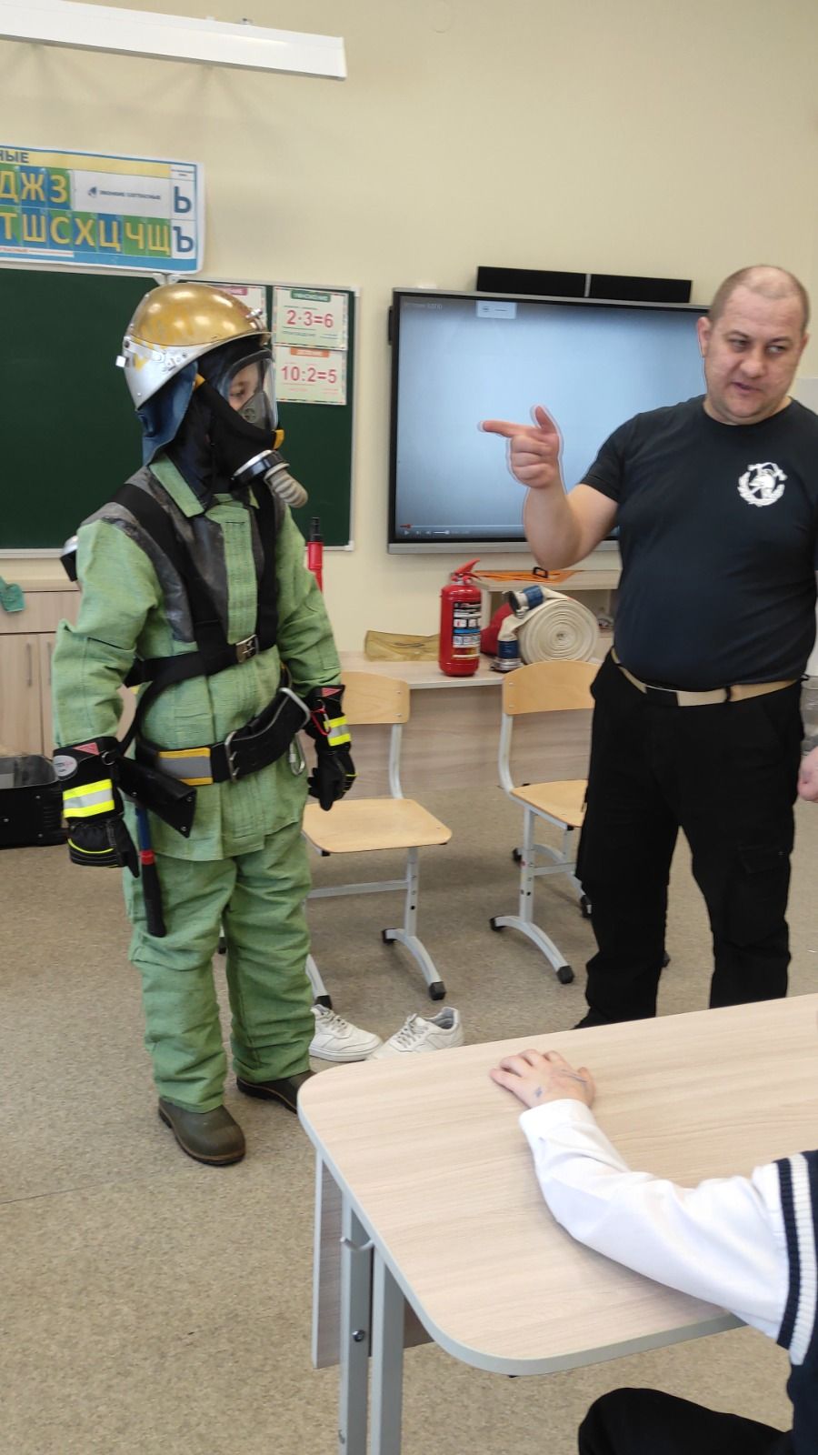 Пожарную безопасность в повседневной жизни изучали школьники Лаишевского района