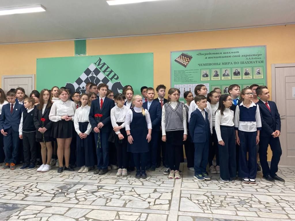 В Большекабанской школе отметили День памяти ее выпускника, профессора Валентина Андреева
