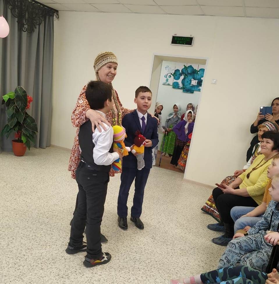 В Лаишевском реабилитационном центре дали концерт члены Детского Ордена Милосердия и волонтеры