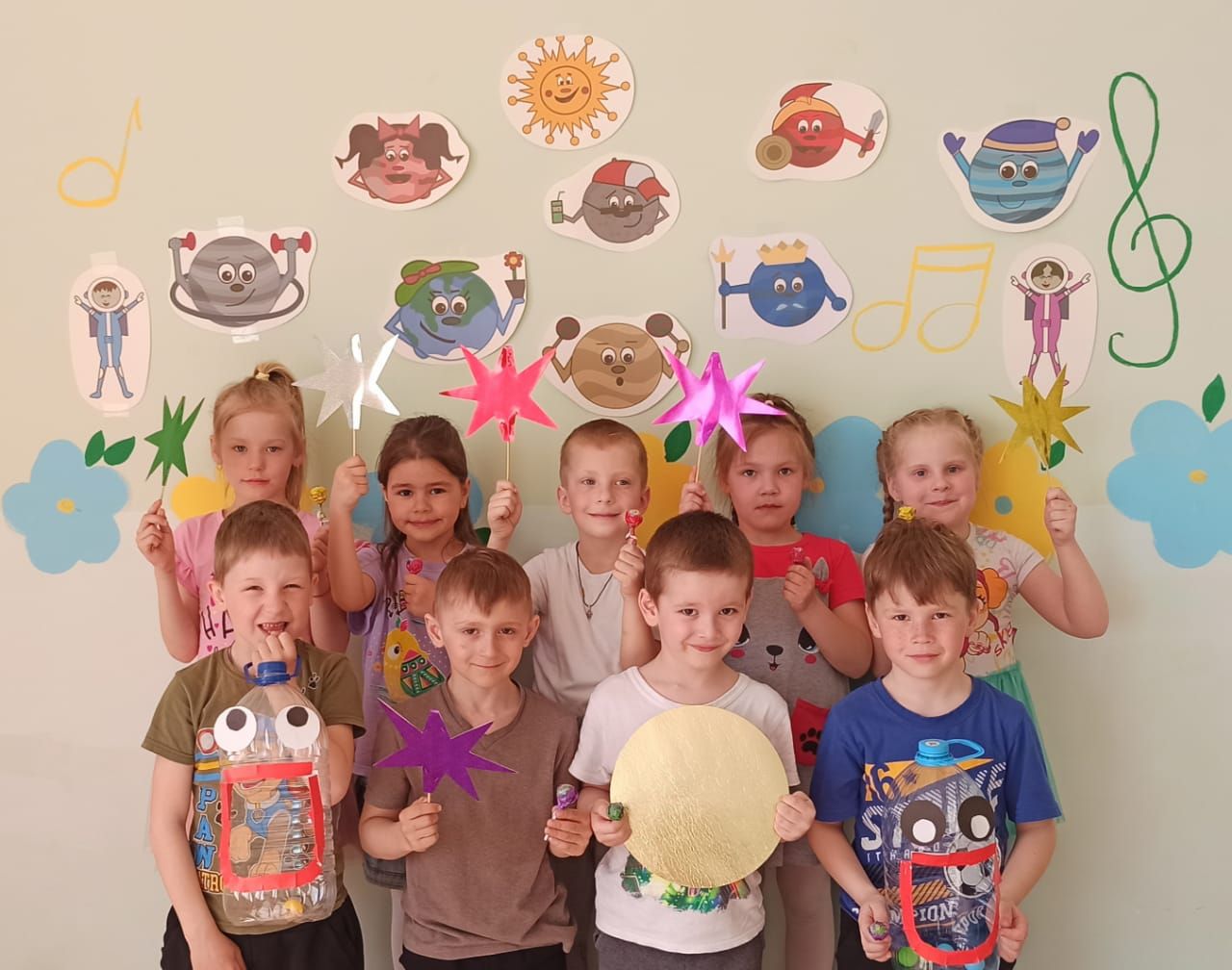 Детям детского сада Лаишевского района провели музыкальное занятие в честь Дня космонавтики