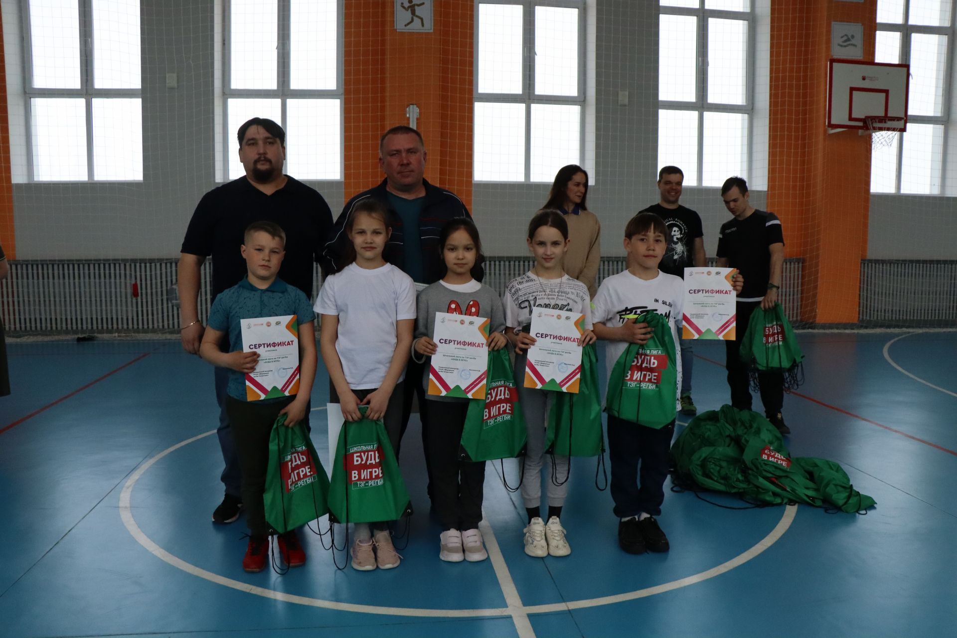 В Лаишевском районе прошел муниципальный этап соревнований по тэг-регби