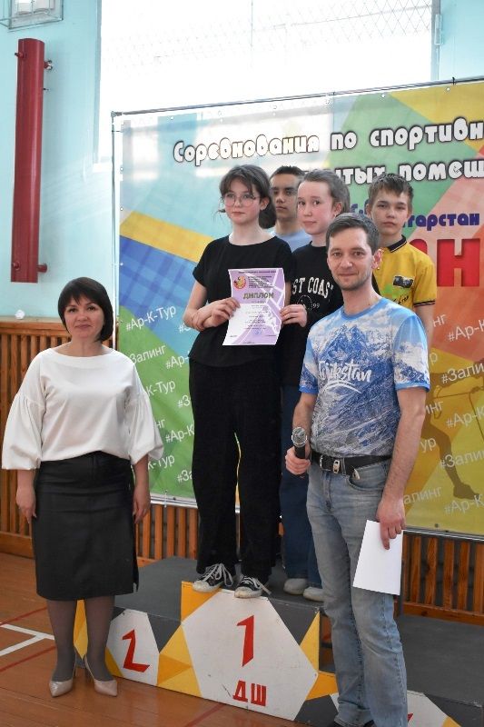 Атабаевские юные туристы участвовали в республиканских соревнованиях