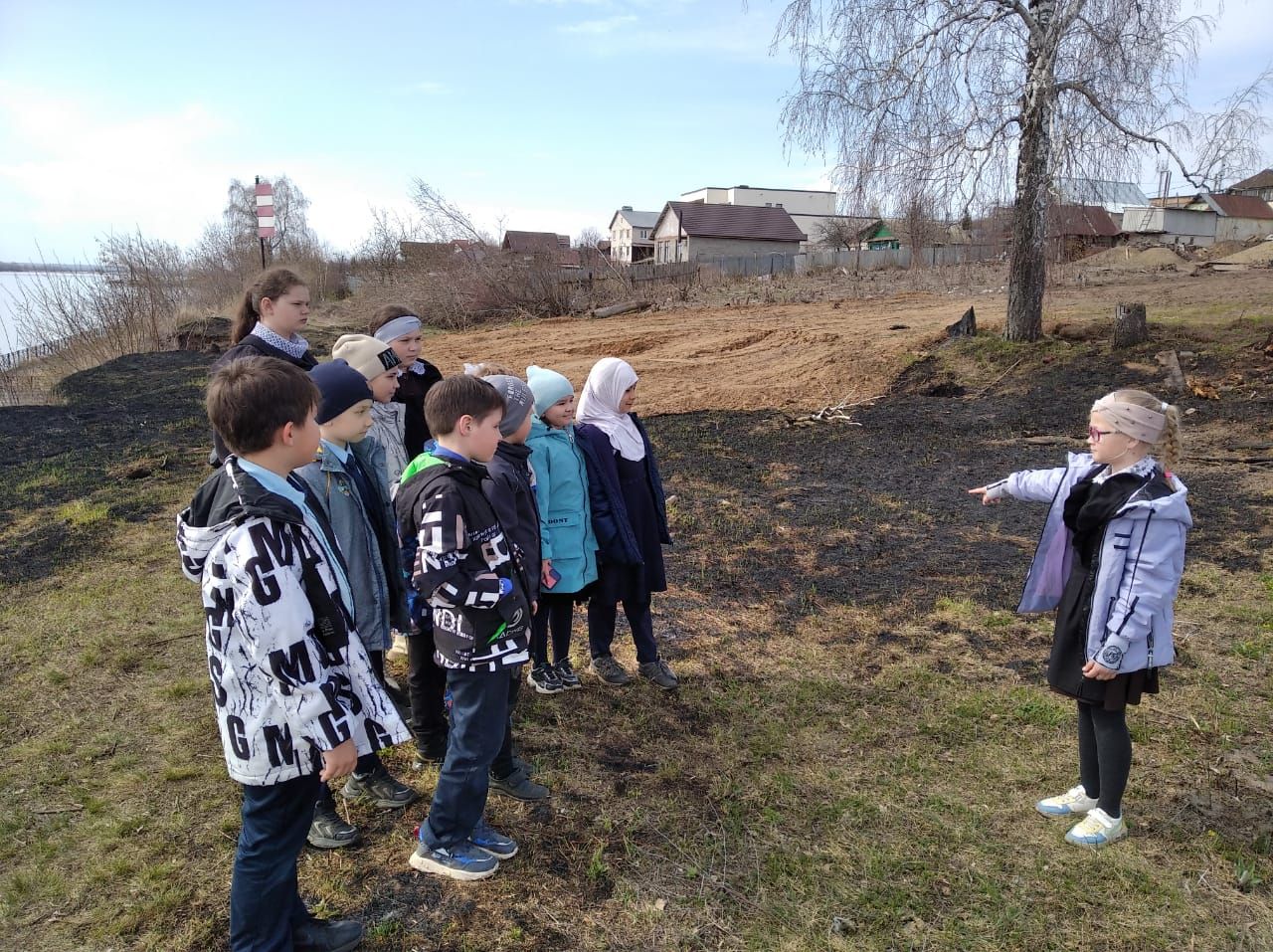 С Лаишевскими школьниками провели беседу о противопожарном режиме