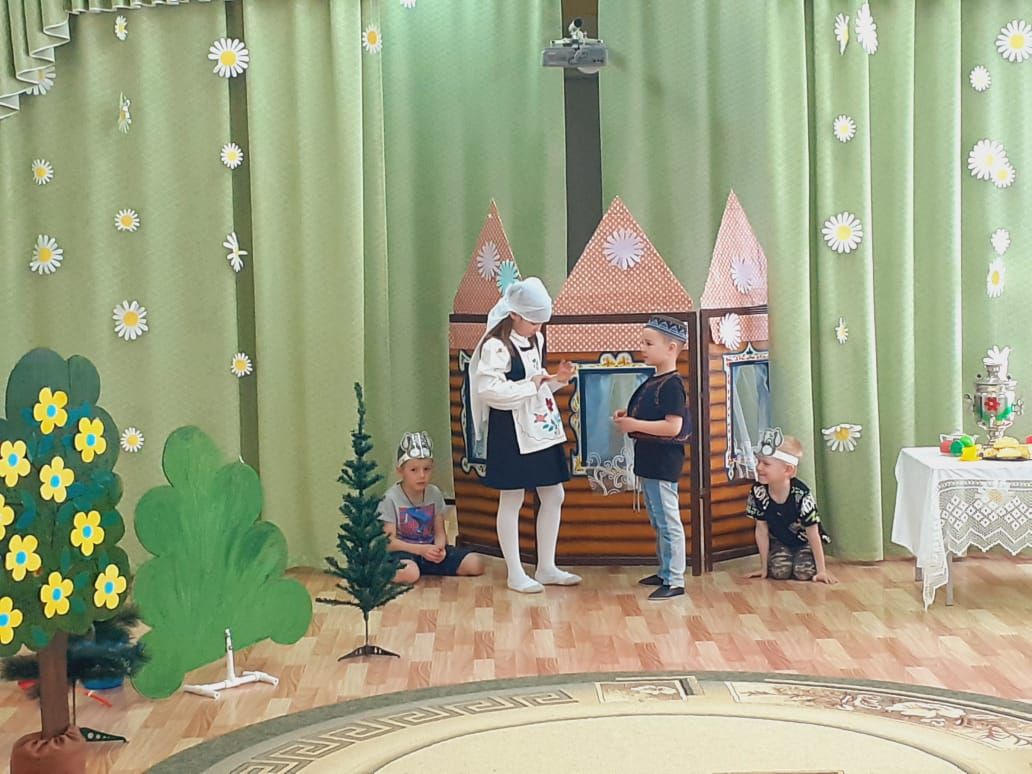 В Лаишевском детском саду «Радуга» отметили день  рождения  Габдуллы Тукая