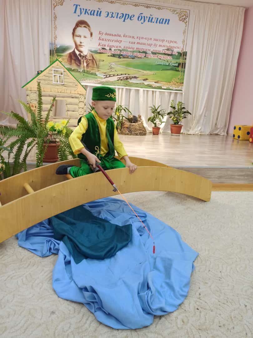 В Усадском детском саду сыграли сценку в честь дня рождения Габдуллы Тукая