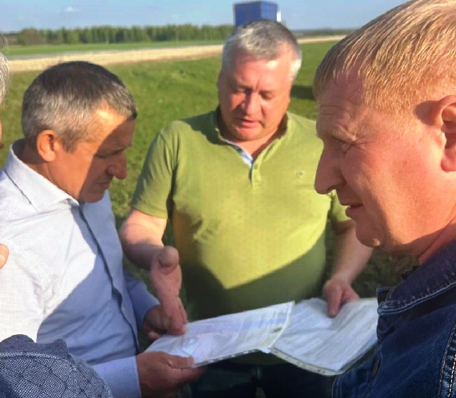 Глава Лаишевского района Ильдус Зарипов ознакомился с ходом весенне-полевых работ