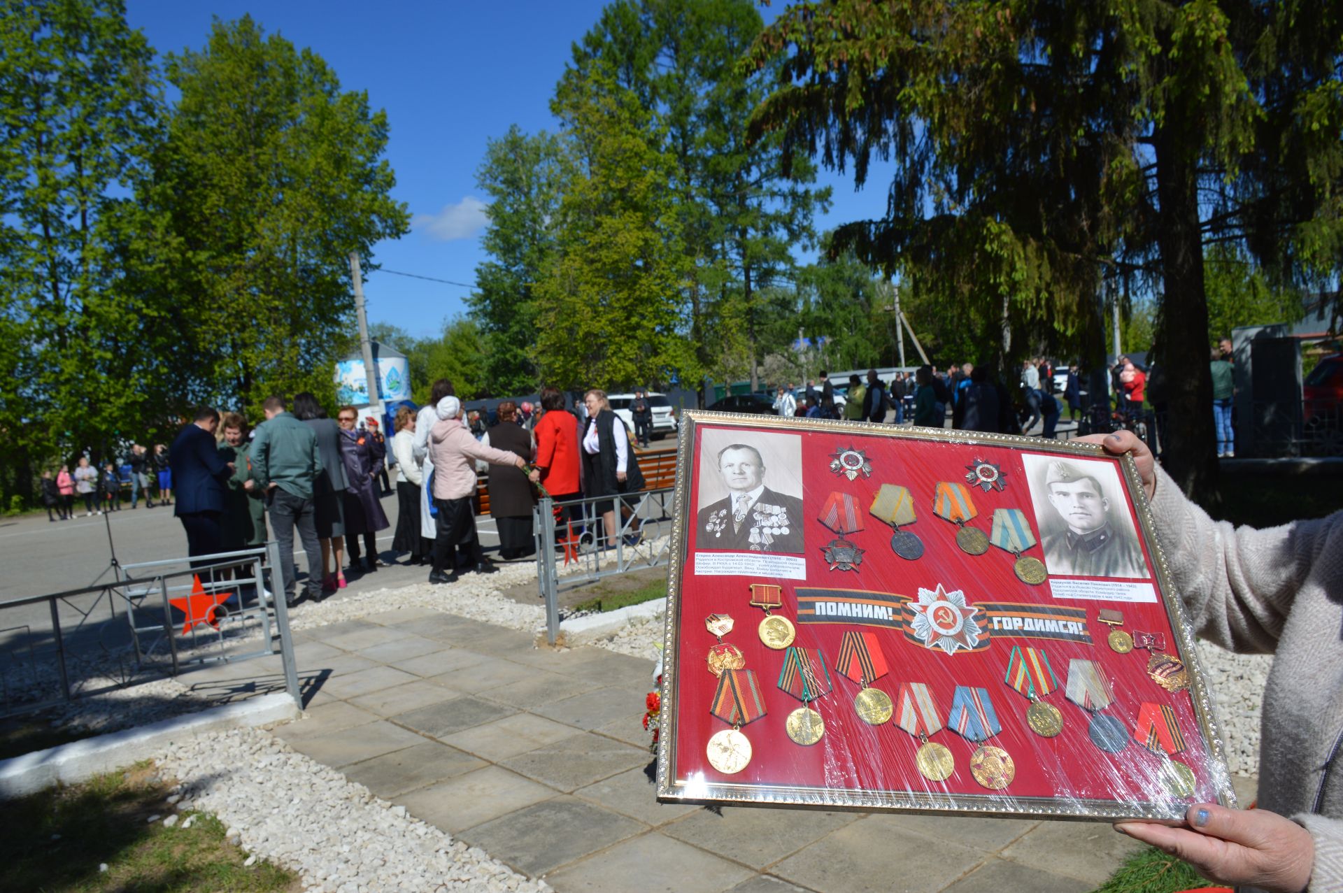 В селе Столбище почтили память героев войны