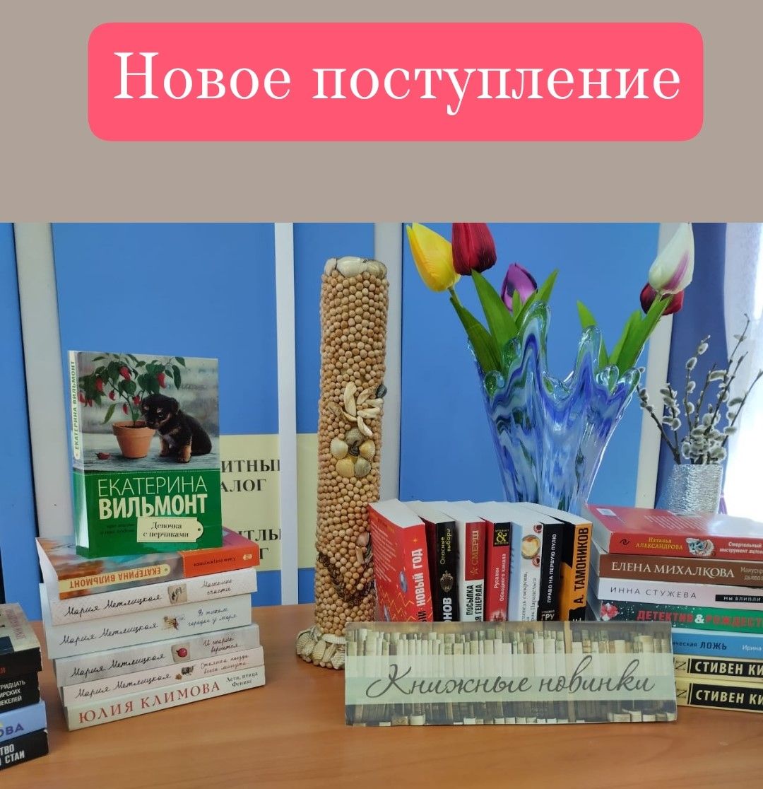 В Лаишевской библиотеке поступление новых книг
