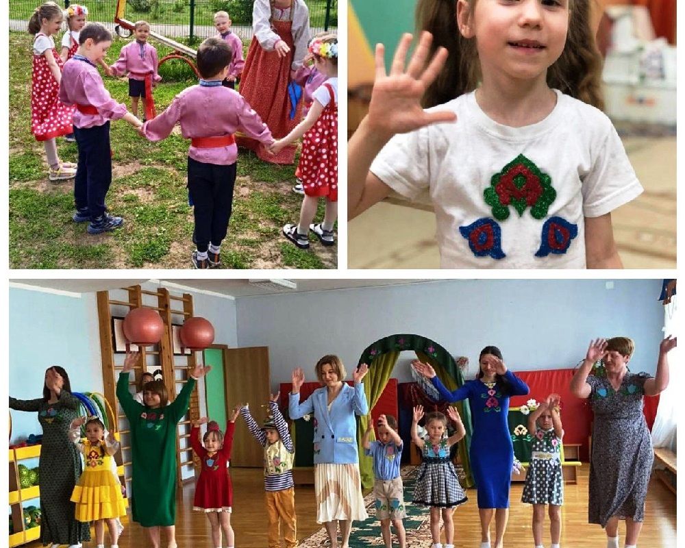 В детском саду Песчаных Ковалей прошел интересный фестиваль «Венок дружбы народов Поволжья»