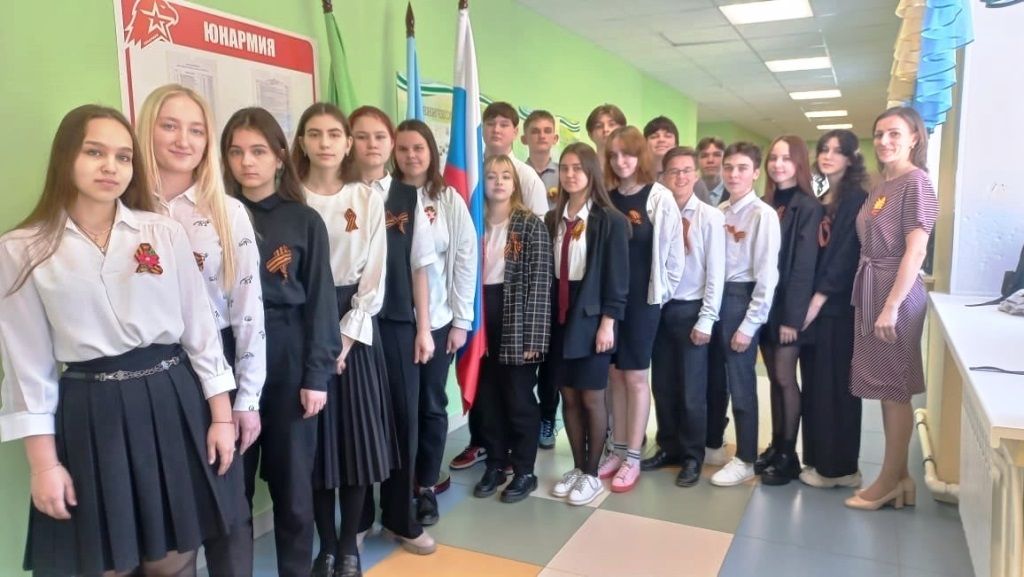 Габишевская школа готовится отметить День Великой Победы