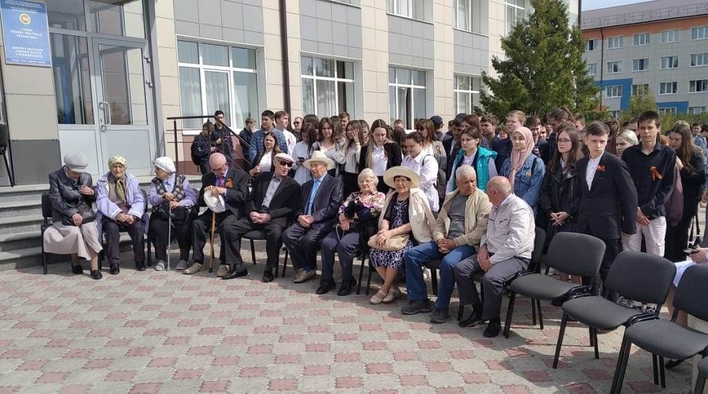 В образовательных учреждениях Лаишевского района прошли митинги, посвященные 9 Мая