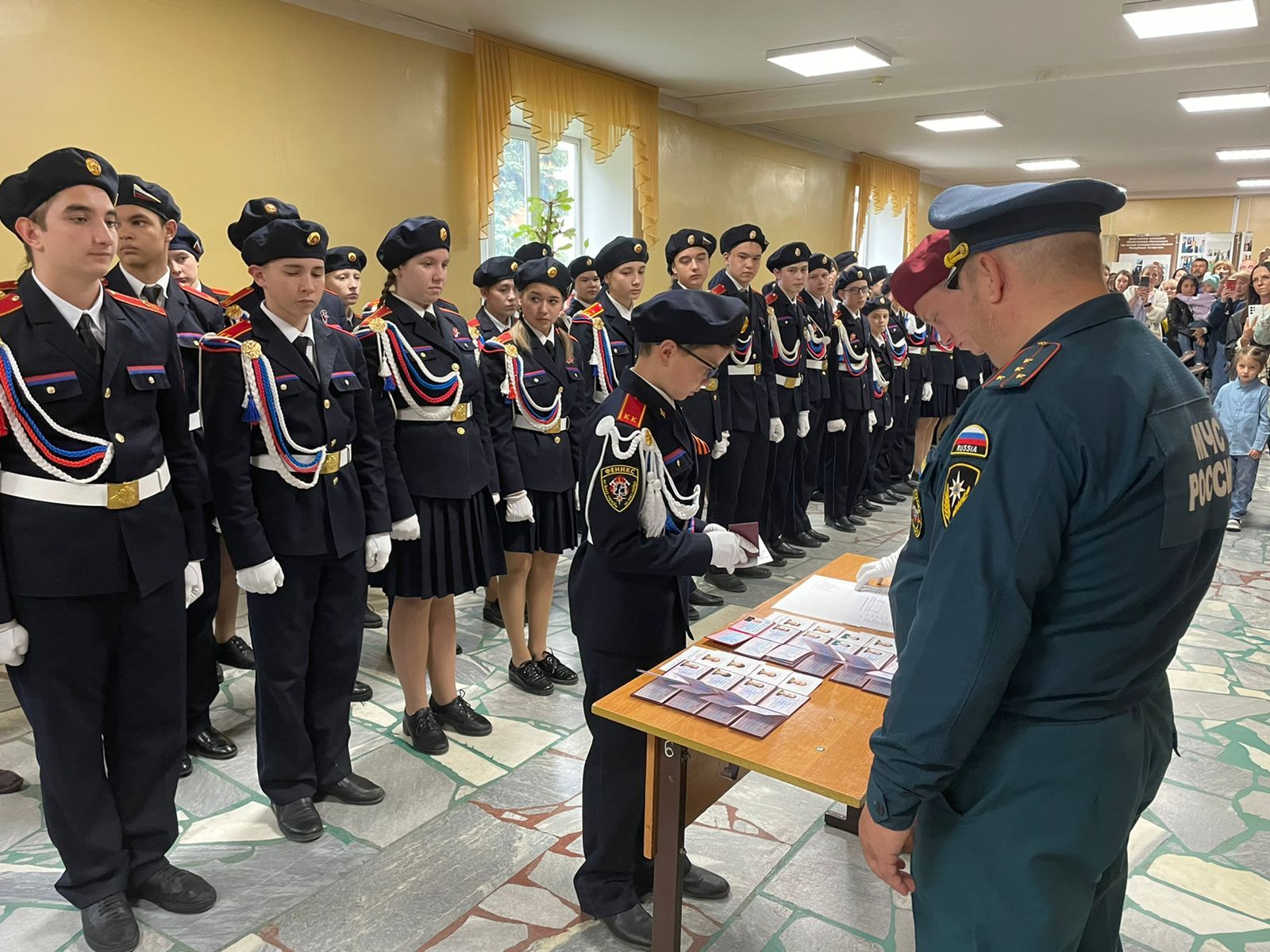 В Столбищенской средней школе им А.П.Малышева прошло торжественное  мероприятие