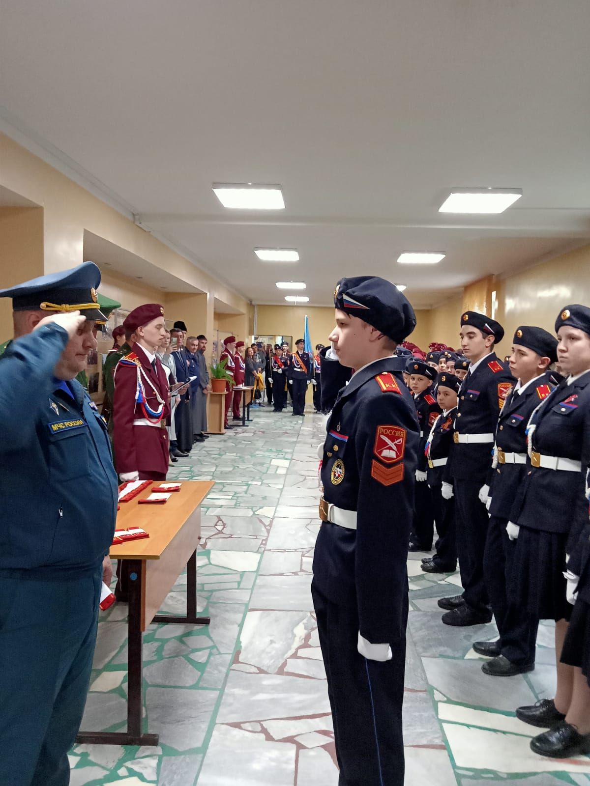 В Столбищенской средней школе им А.П.Малышева прошло торжественное мероприятие