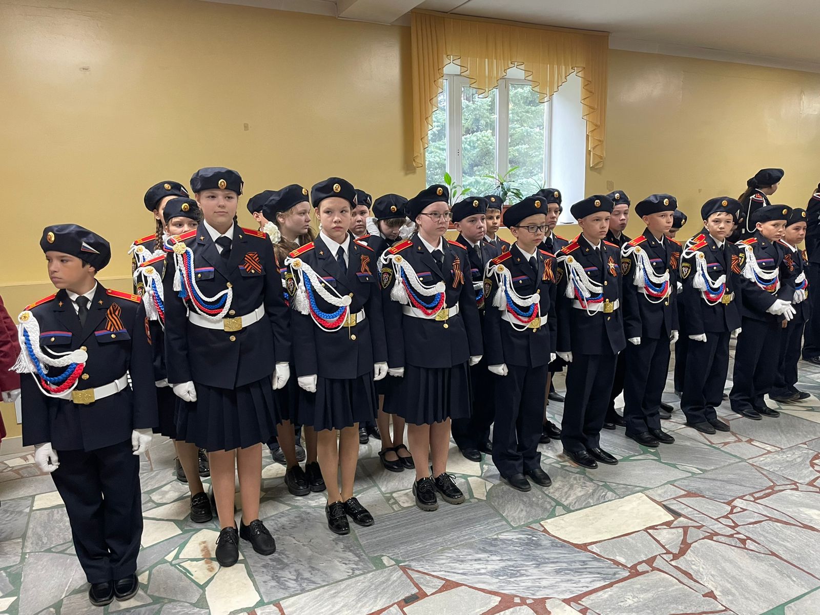 В Столбищенской средней школе им А.П.Малышева прошло торжественное мероприятие