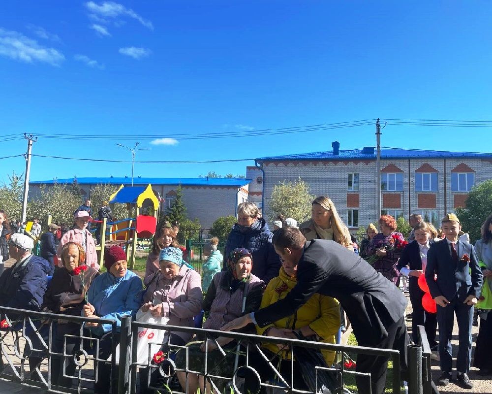 В День Победы в селах Лаишевского района прошли митинги: Большие Кабаны