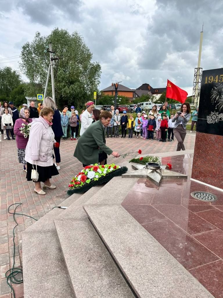 В Лаишевском районе в День памяти и скорби почтили память погибших в борьбе с фашистами