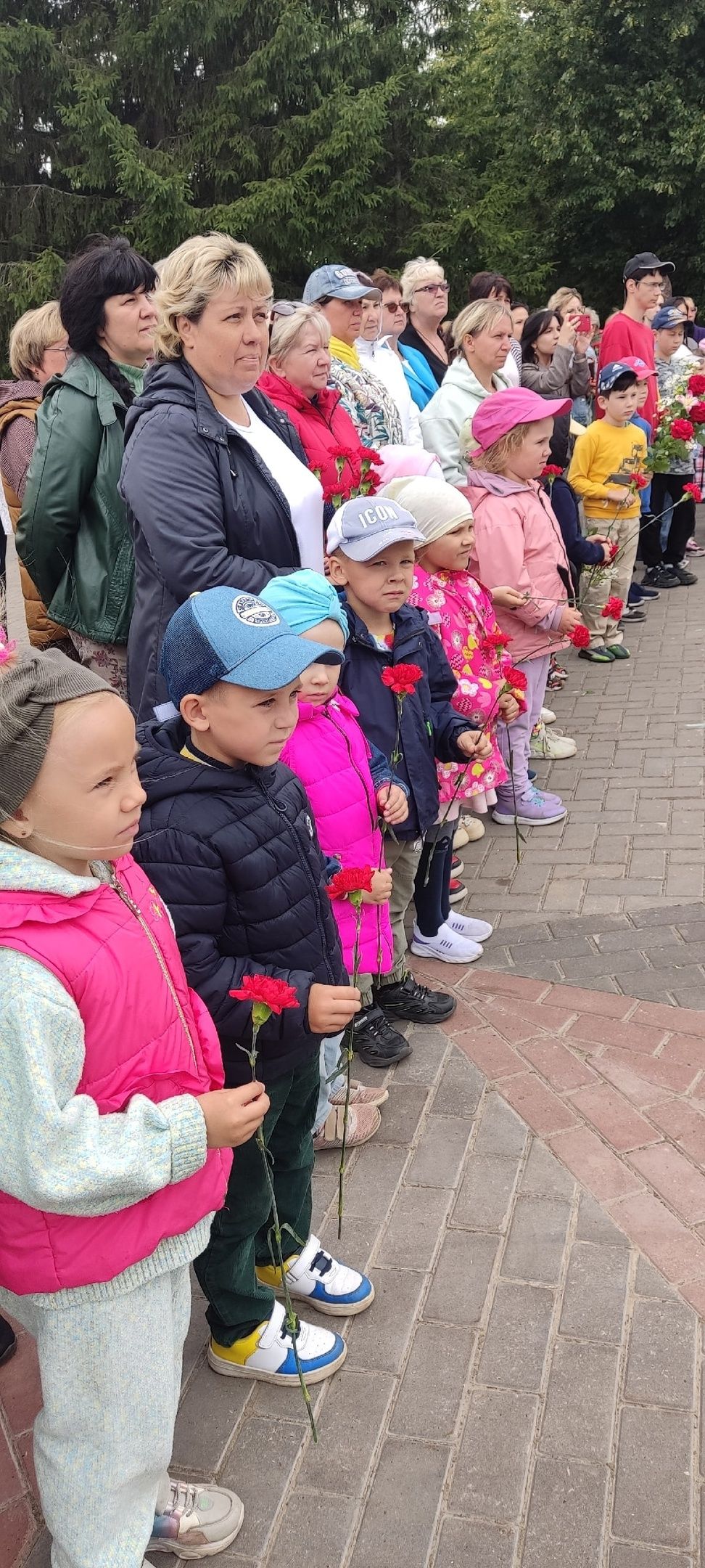 Воспитанники Лаишевского детского сада посетили митинг в День памяти и скорби
