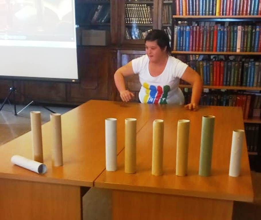 Лаеш үзәк китапханәсендә «Без хәтерлибез, без горурланабыз!» дигән квест-уен узды