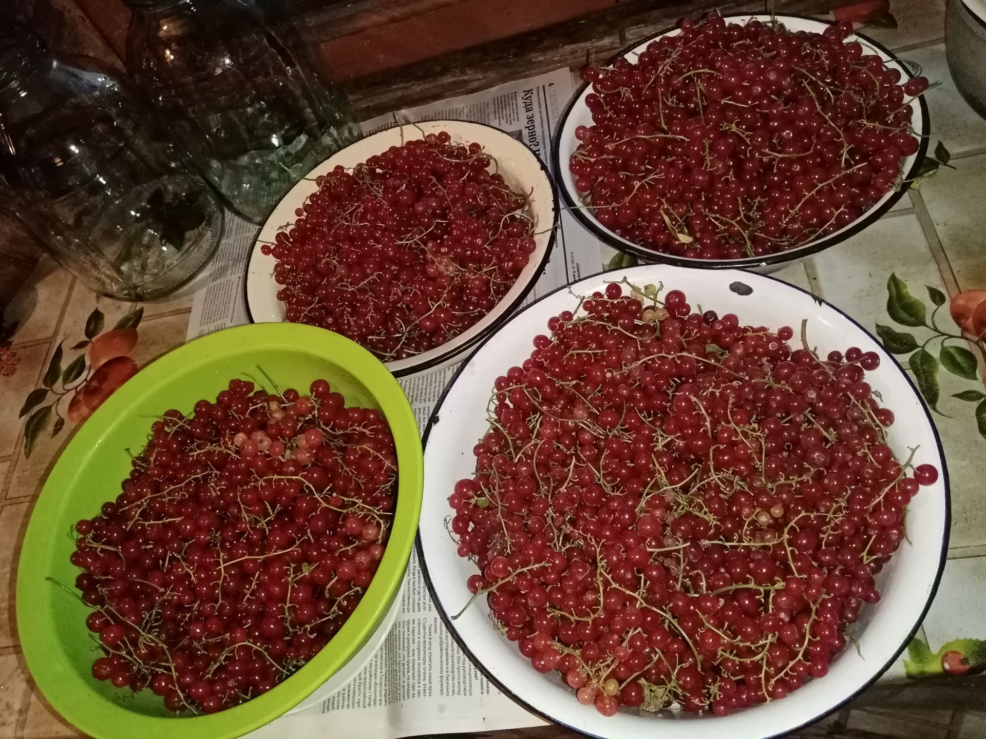 Жители Лаишевского района закрывают ягоды на зиму