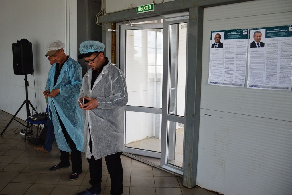 В Лаишевском районе граждане Узбекистана участвуют в досрочных выборах президента своей страны