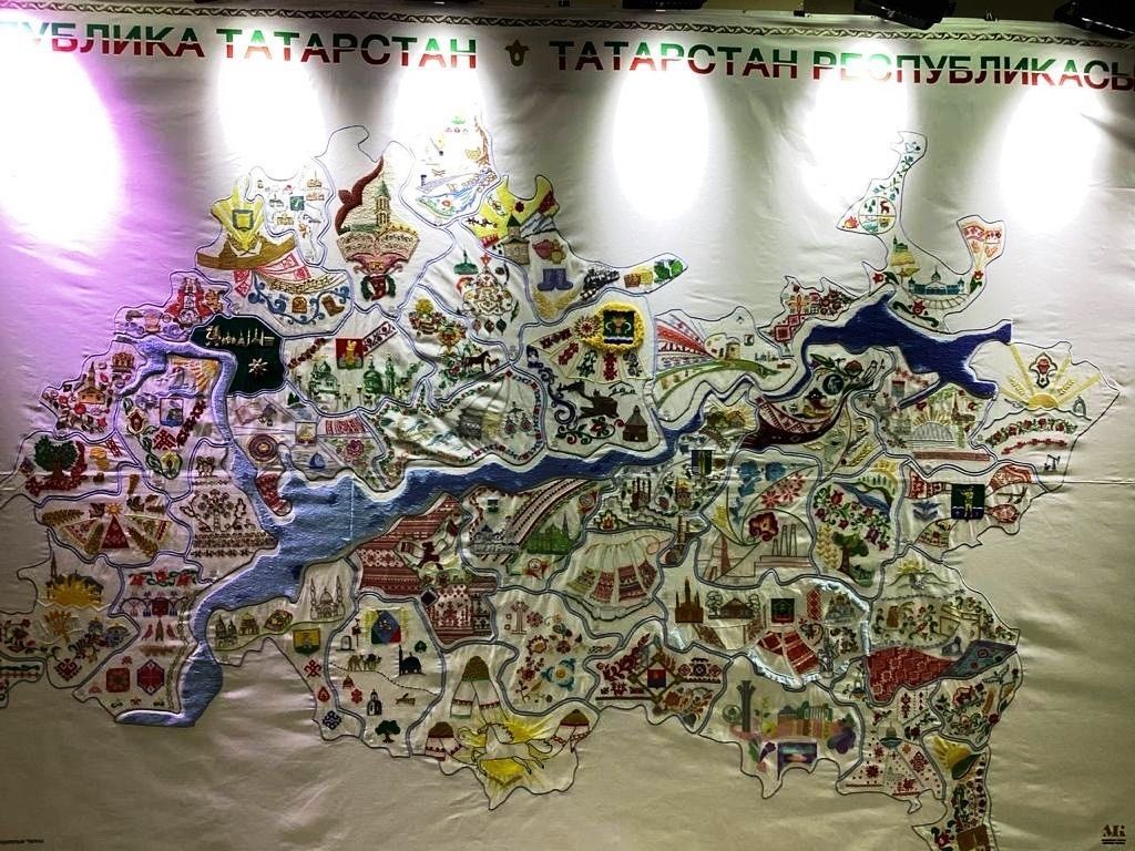 «Татарстан Республикасының чигелгән картасы» проектында Лаеш районының кул остасы катнашты