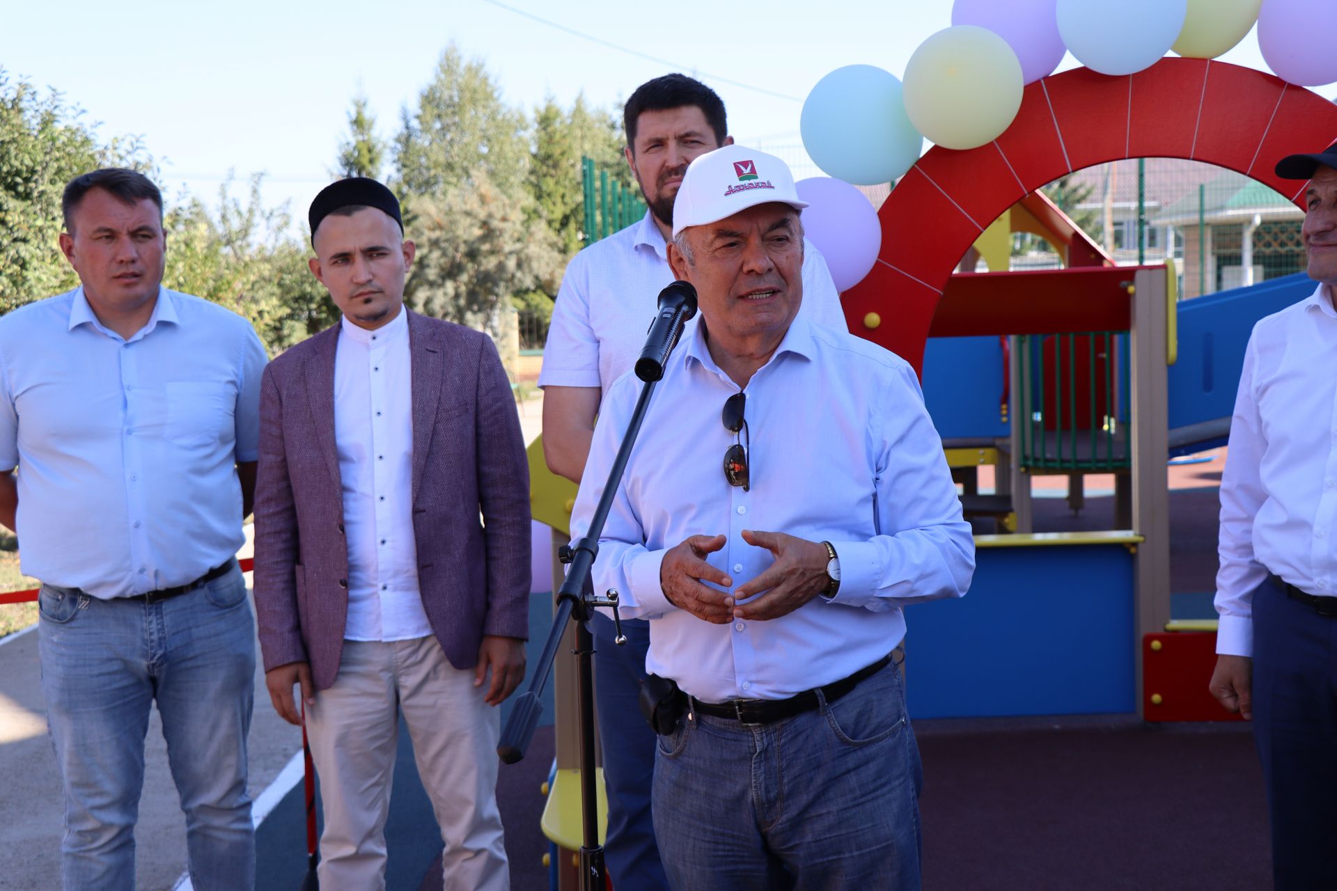 В Сокурах Лаишевского района открыли детскую площадку
