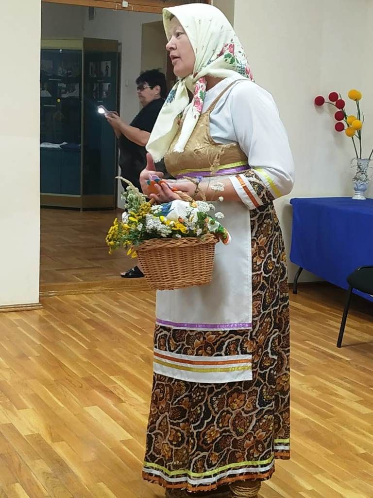 Ансамбль «Берегиня» в музее Лаишевского края провел праздничную программу «Три великих Спаса»