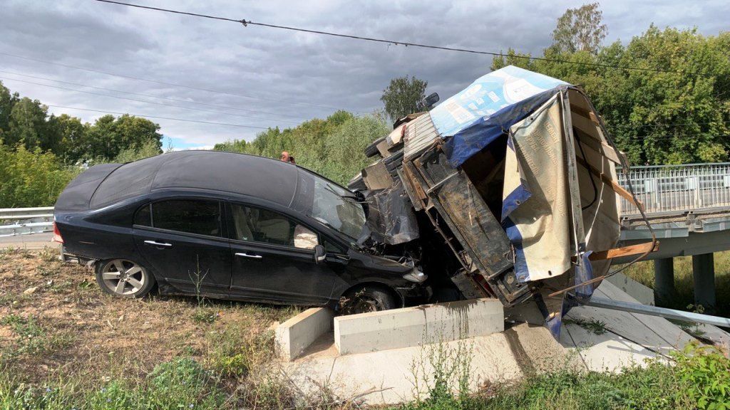 По вине нетрезвого водителя в Лаишеве произошло ДТП