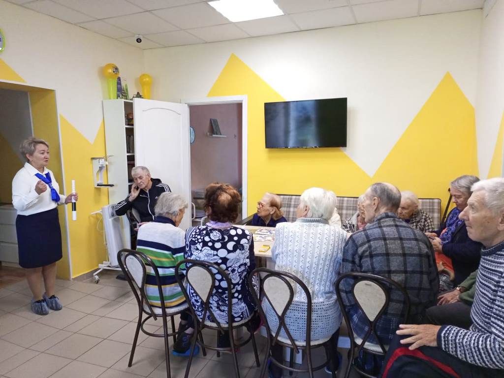 Пансионат «Добрые истории» посетила ведущий специалист ГБУ «БДД»