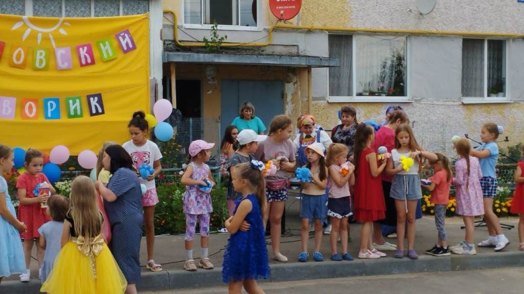 В третий раз в поселке Орел Лаишевского района провели праздник «День двора»