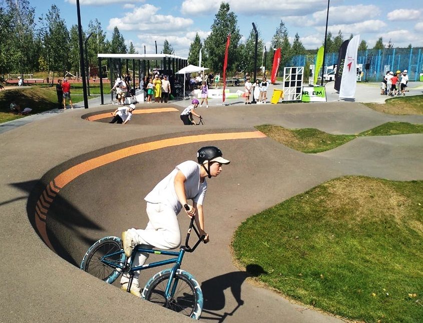 В Лаишеве в экстрим-парке сегодня проходят соревнования по экстремальным видам спорта Урам-тур
