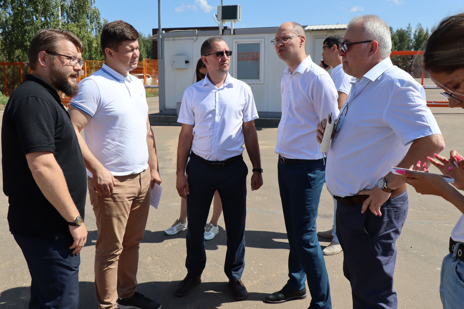 Сегодня предприятия Лаишевского района посетили работники министерства экономики РТ