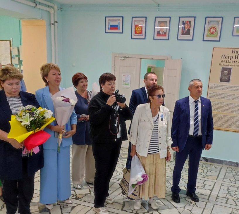 В Лаишевском районе сельской школе поселка Большие Кабаны присвоено имя академика Андреева
