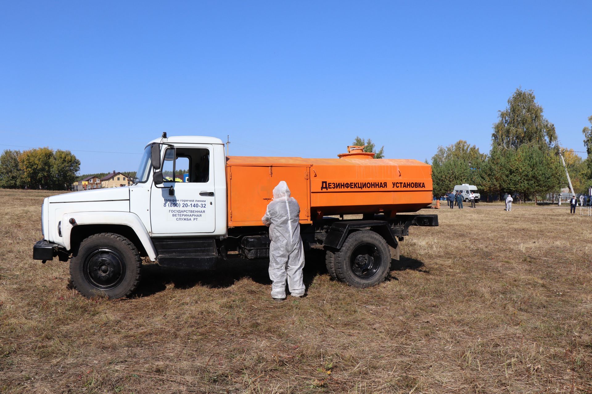 Сегодня в Лаишево прошли республиканские командно-штабные учения по ликвидации очага ящура