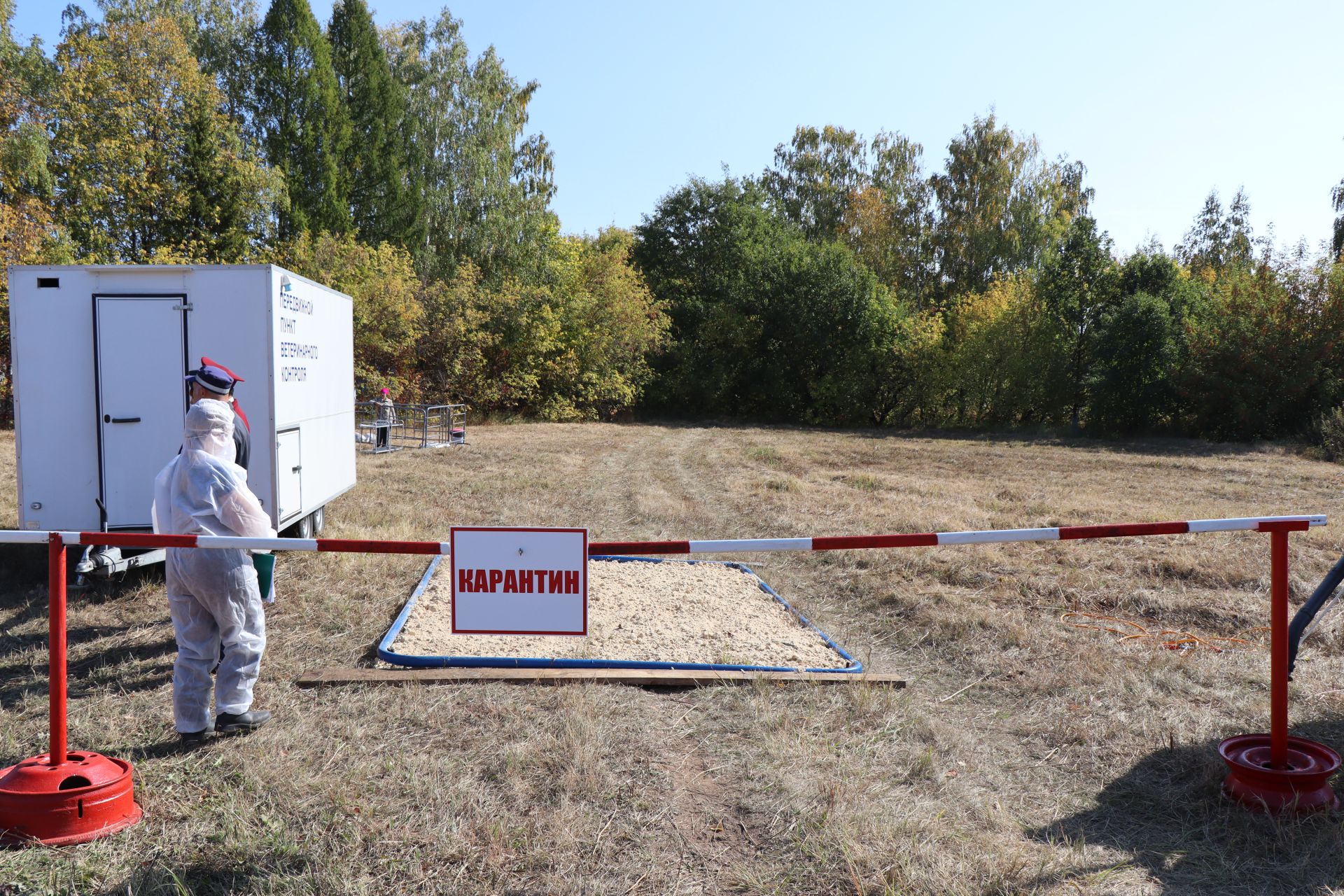 Сегодня в Лаишево прошли республиканские командно-штабные учения по ликвидации очага ящура