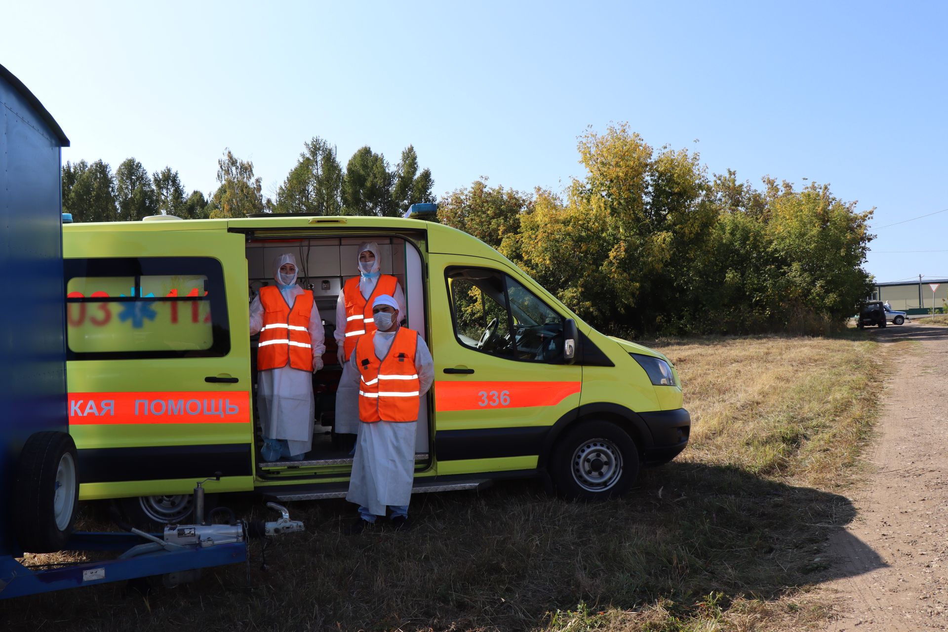 Сегодня в Лаишево прошли республиканские командно-штабные учения по ликвидации очага ящура