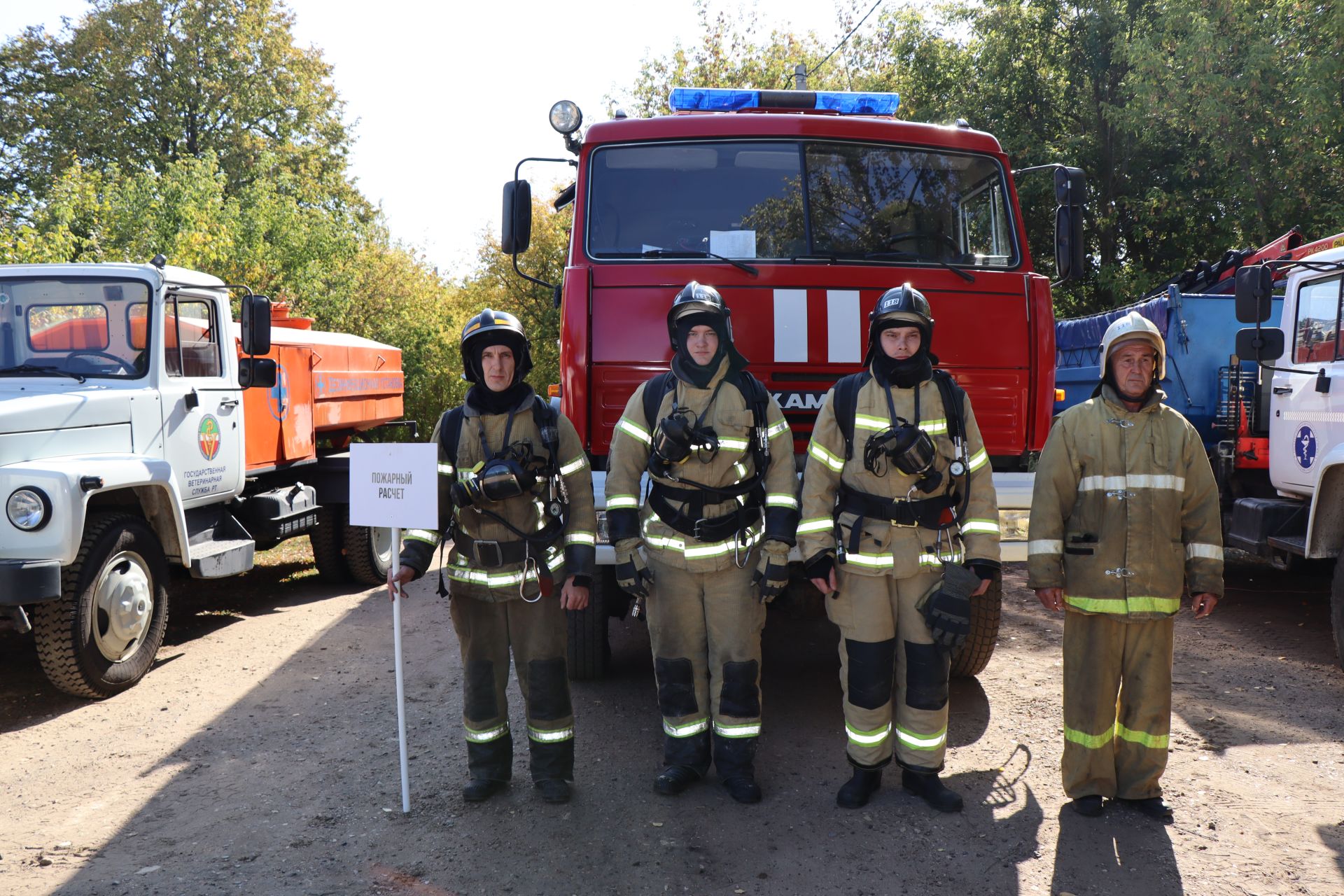 Сегодня в Лаишево прошли республиканские командно-штабные учения по ликвидации очага ящура